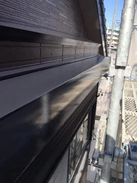 岡崎市大西町のT様邸でシリコン塗装　外壁塗装施工