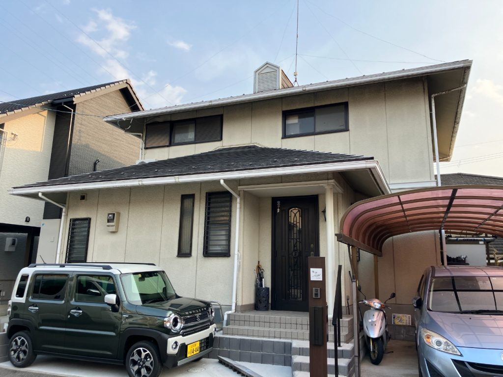 岡崎市 外壁塗装・屋根塗装 施工事例 施工前