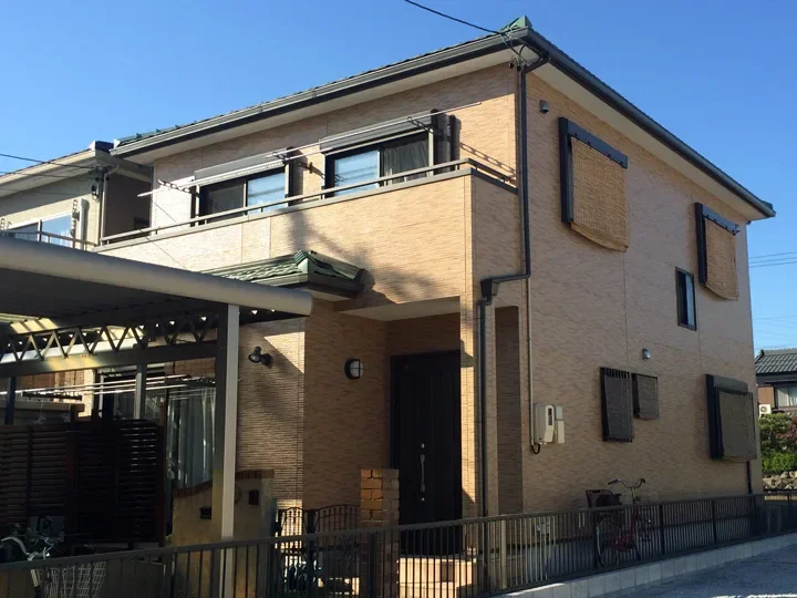岡崎市 K様邸 外壁塗装事例 施工後