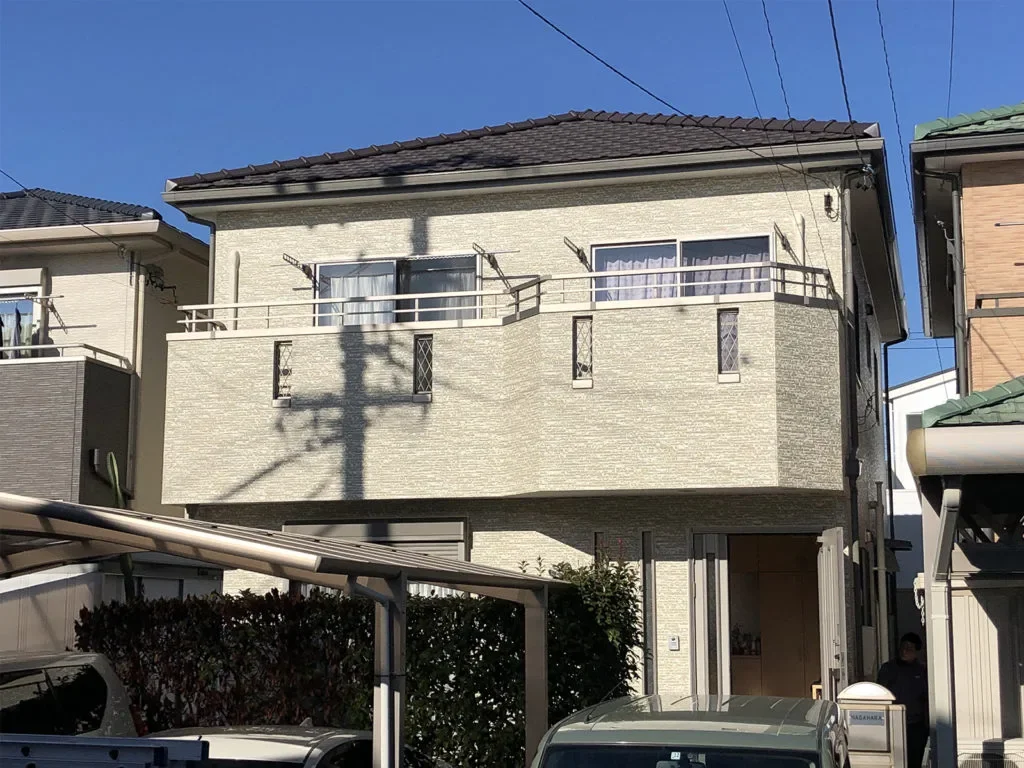 岡崎市のN様邸の外壁塗装工事をしました 施工後