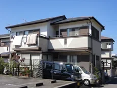岡崎市のF様邸で屋根・外壁塗装施工事例 施工前