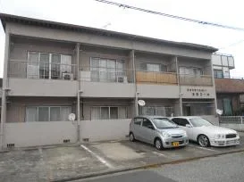 豊橋市の吉野コーポ様で外壁及び屋根塗装改修施工事例 施工前