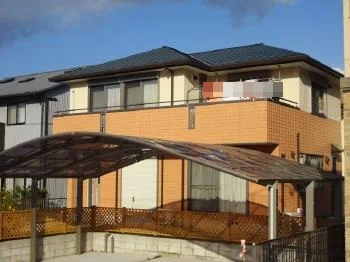岡崎市のI様邸でアステック塗料を使用した屋根・外壁塗装 施工後