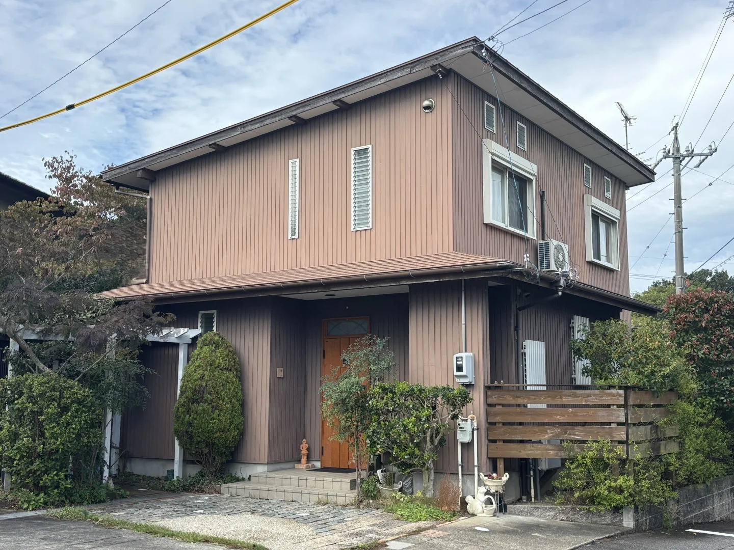 岡崎市 B様邸 屋根・外壁塗装施工事例 施工前